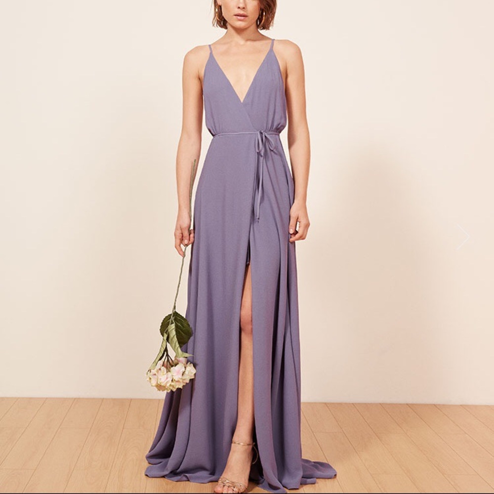 NWT Reformation Full Length Callalily Dress